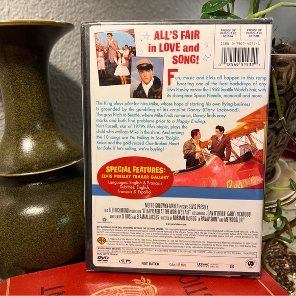 It Happened at the World’s Fair DVD Movie, Elvis Presley, Gary Lockwood, NEW - Picture 4 of 6